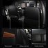 Leather Car Seat Cover Leather Front Rear Seat - millionsource