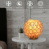 Himalayan Salt Crystal Basket Lamp w/ Dimmer Switch Bulb - millionsource