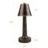 Rustic Table Lamp Iron Night Light Fixture with Shade - millionsource