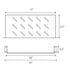 Universal Cantilever Server Shelf Vented Shelves Rack Mount - millionsource