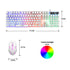 LED Wired USB Gaming Keyboard Mouse Combo Rainbow Backlit - millionsource