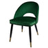 Luxury Modern Velvet Dining Chairs with Padded Cushion - millionsource