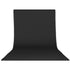 Solid Black Backdrop Portrait Background for Photography Studio