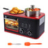 1200W 4 in 1 Breakfast Baking Oven Boil Steamer Household