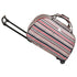 23" Wheeled Rolling Duffle Bag Waterproof Carry On Travel Trolley Luggage